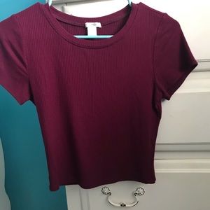 ribbed crop top